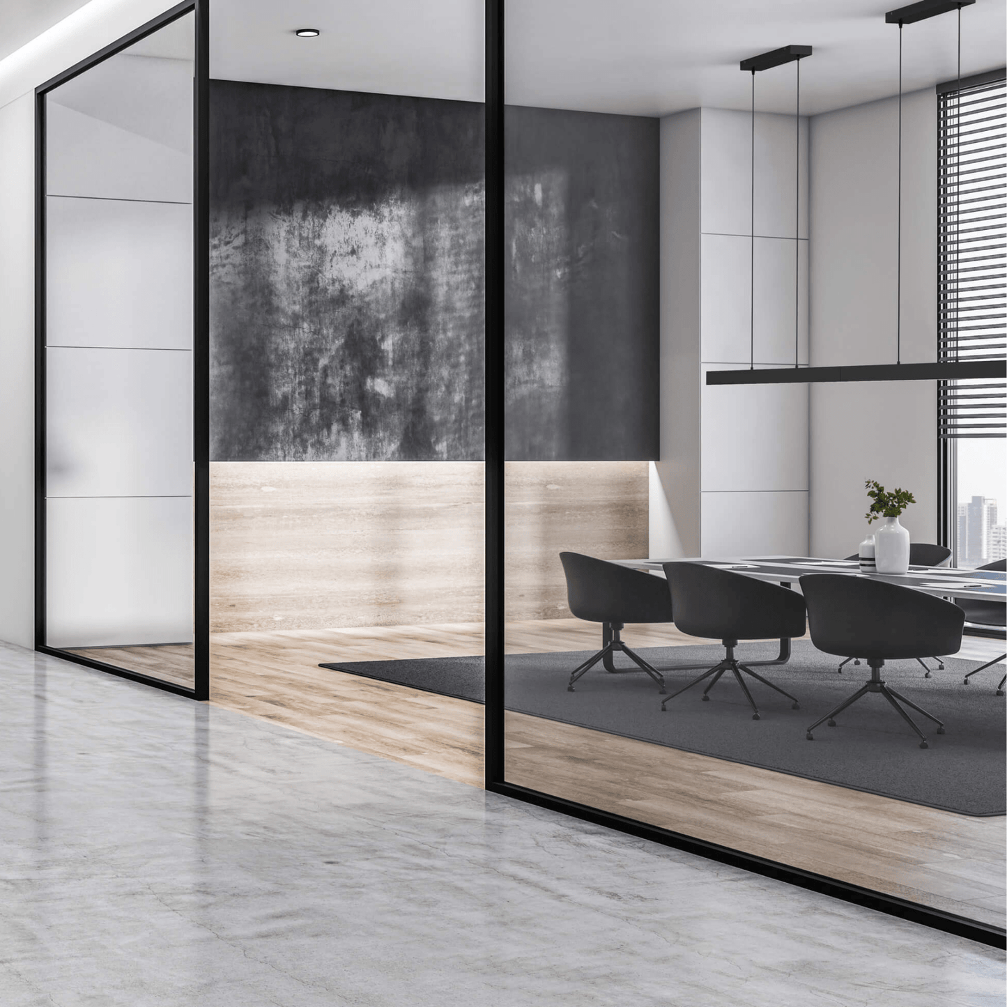 48″ Linear LED Pendant Light - Orvon Lighting