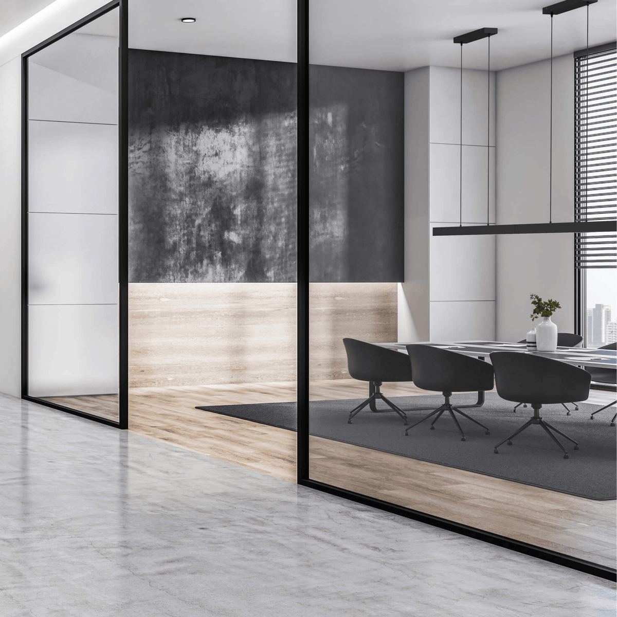 48″ Linear LED Pendant Light - Orvon Lighting