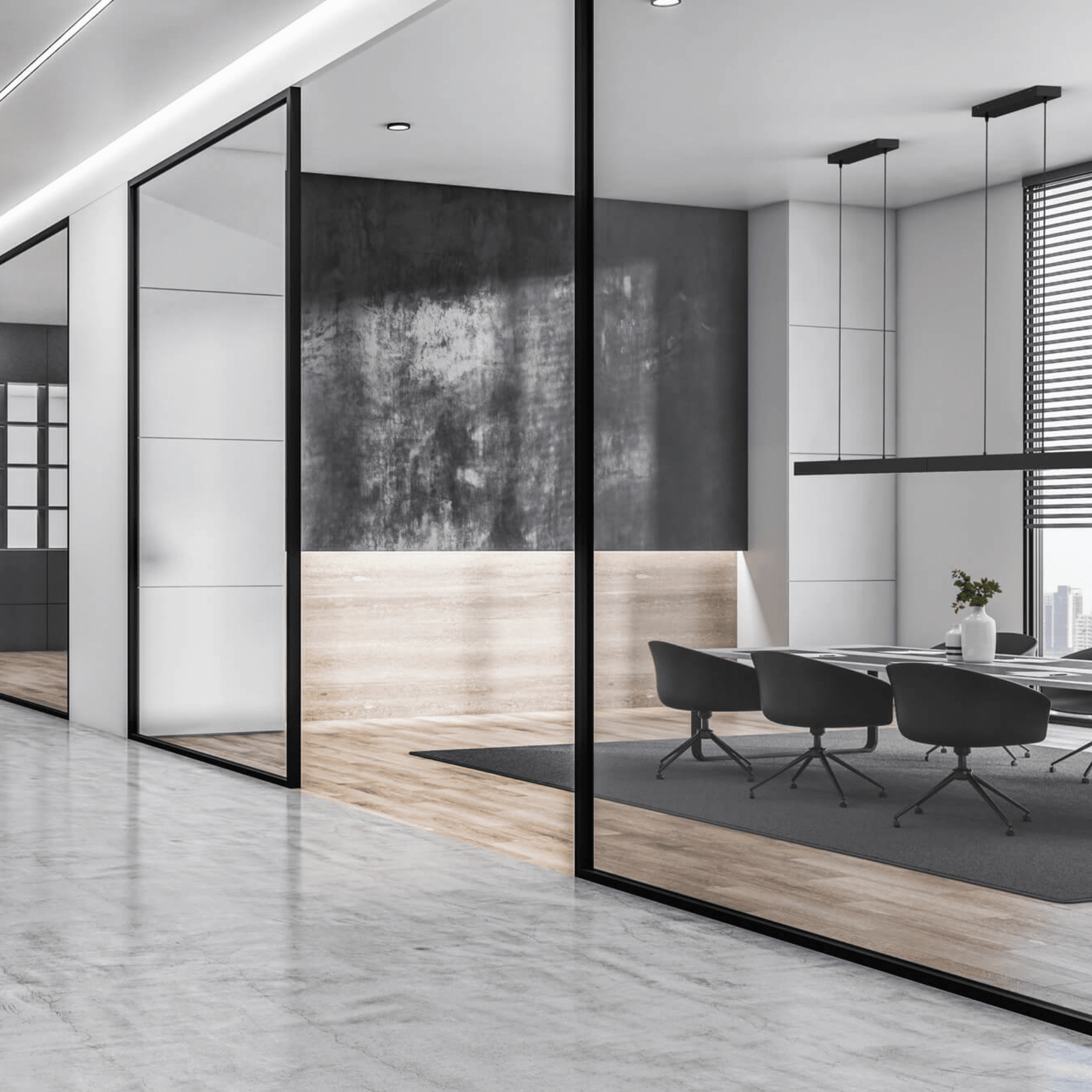 48″ linear smart pendant - Orvon Lighting