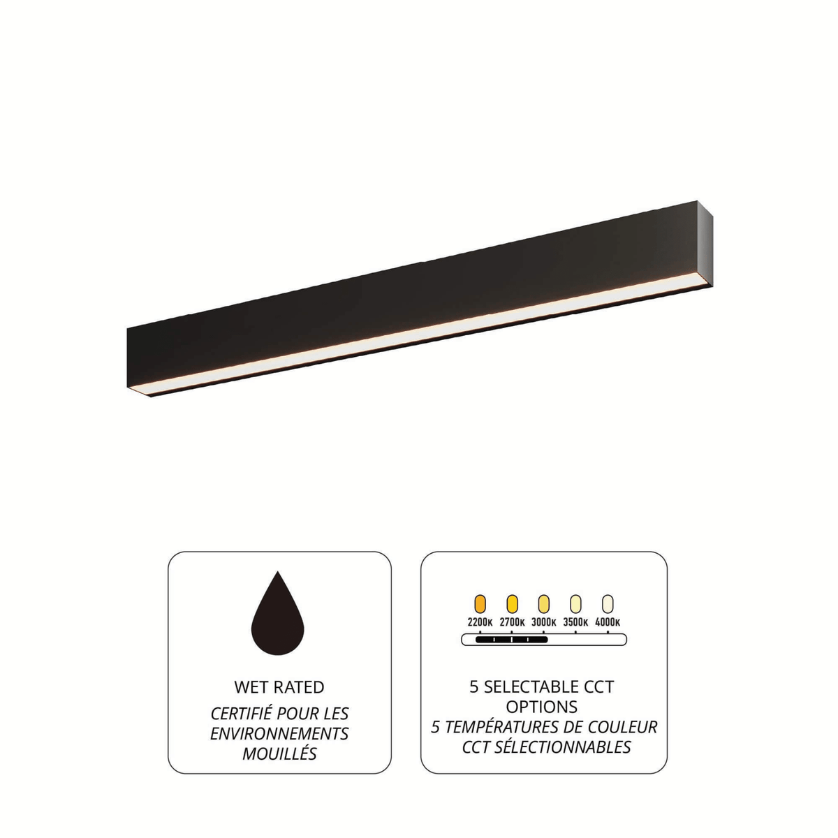 48″ Linear Wall Sconce - Orvon Lighting
