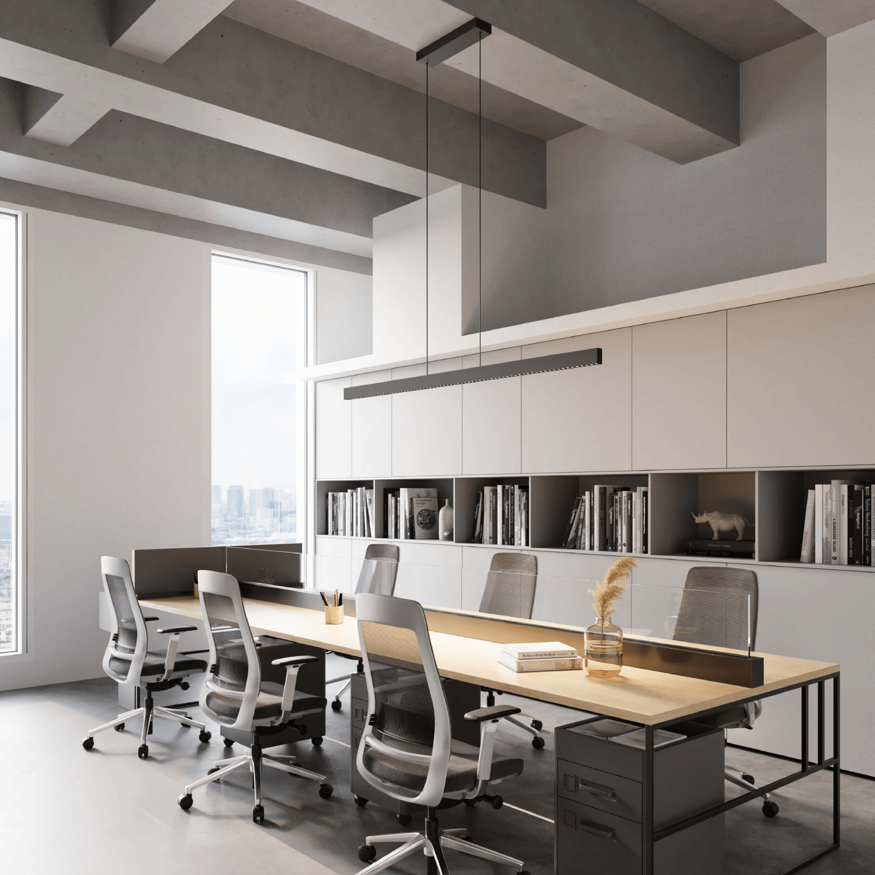 48” Multi - spot Linear Pendant - Orvon Lighting