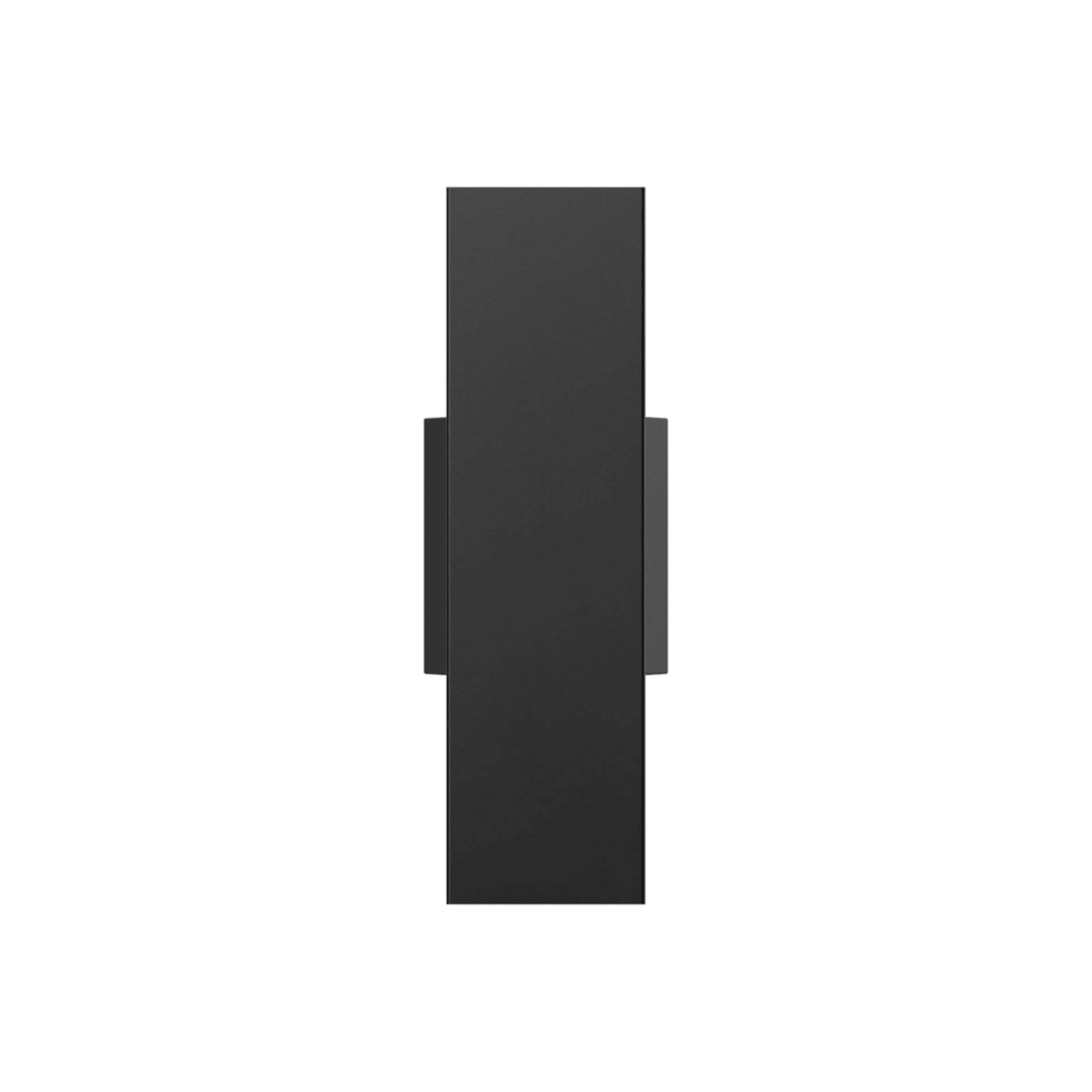 4in Square Wall Sconce, 120v, Triac - Black - Orvon Lighting