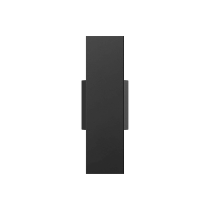 4in Square Wall Sconce, 120v, Triac - Black - Orvon Lighting