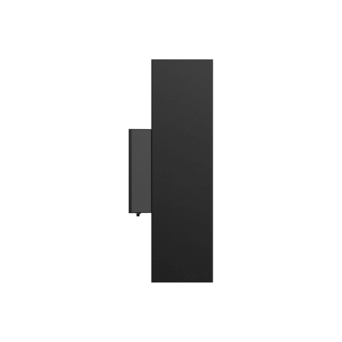 4in Square Wall Sconce, 120v, Triac - Black - Orvon Lighting