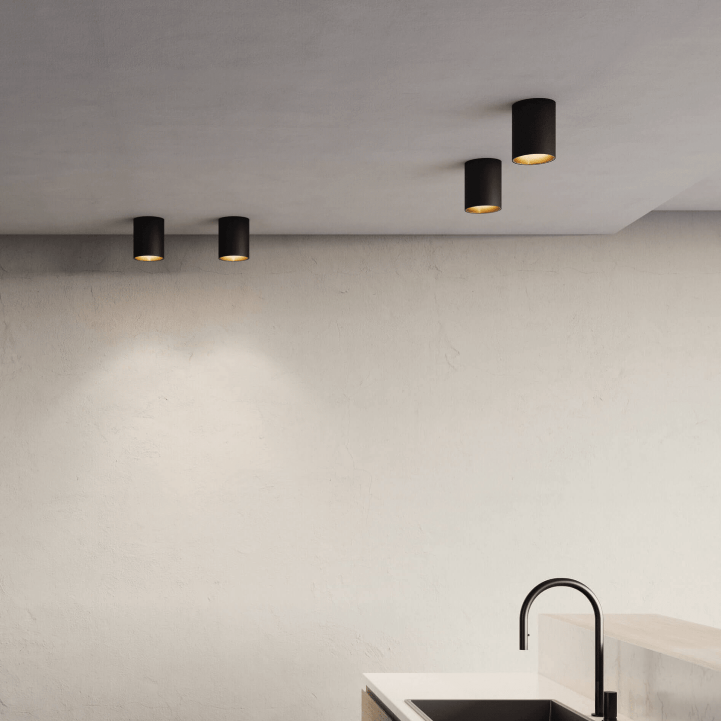 5″ Cylinder Flush Mount - Orvon Lighting