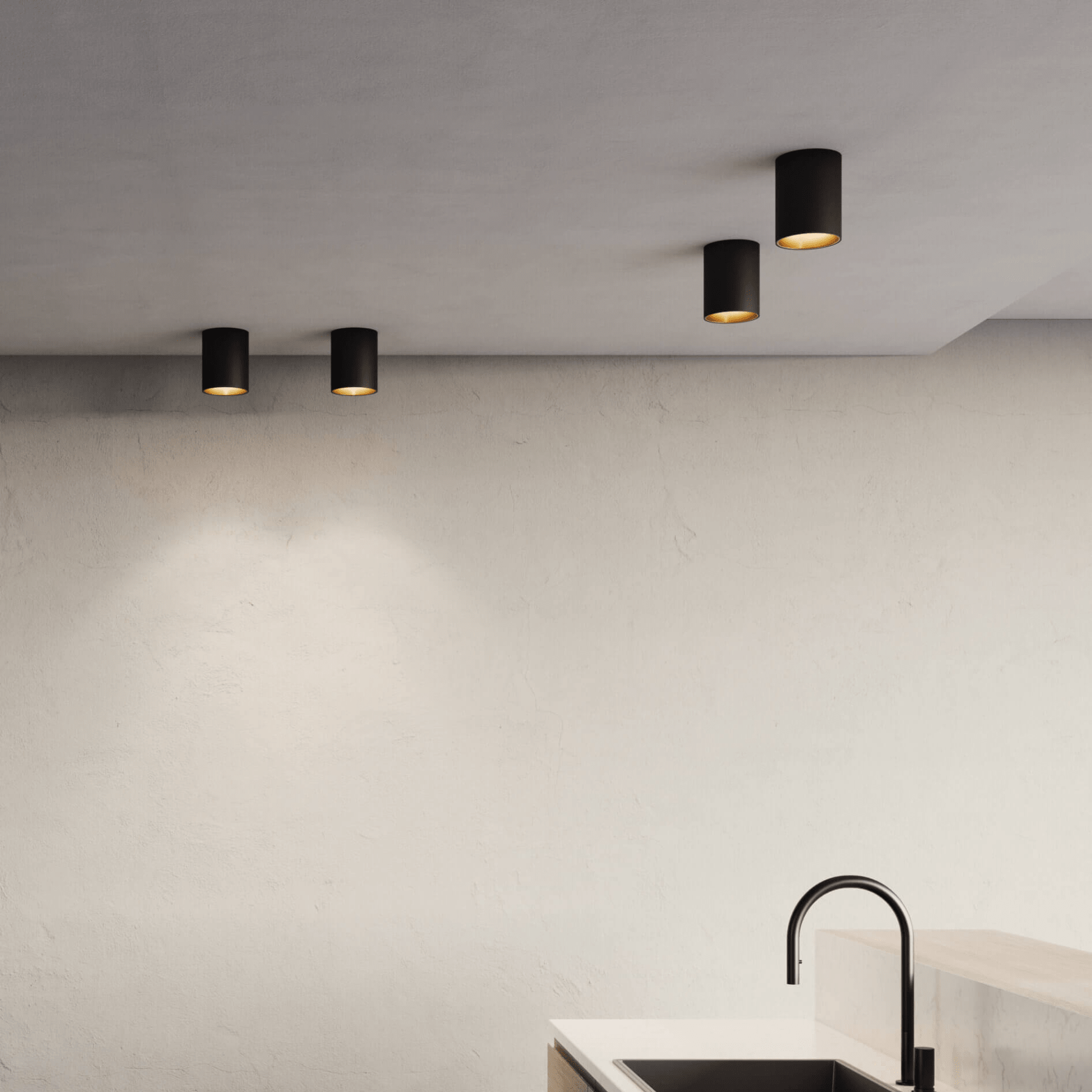 5″ Cylinder Flush Mount - Orvon Lighting