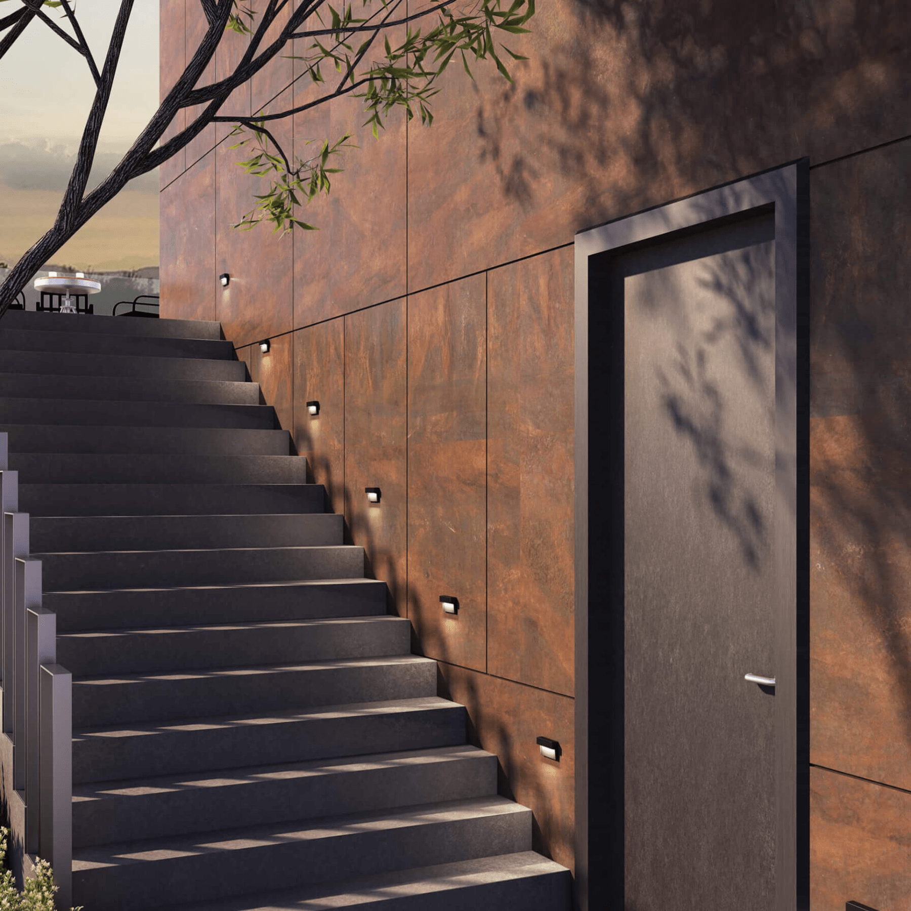 5″ Horizontal LED Step Light - Orvon Lighting