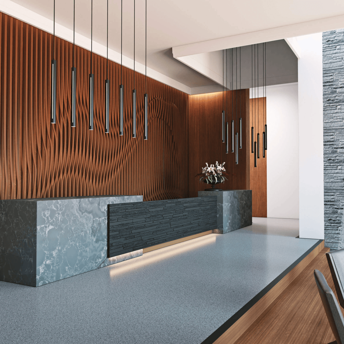 5 - light round cluster pendant - Orvon Lighting