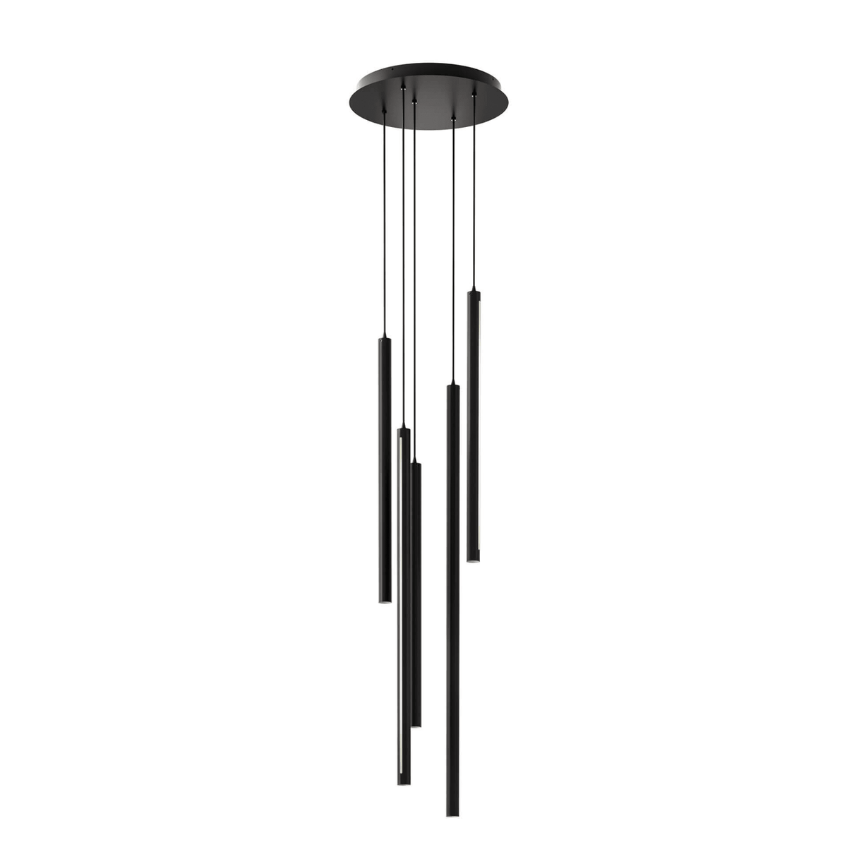 5 - light round cluster pendant - Orvon Lighting