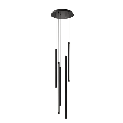 5 - light round cluster pendant - Orvon Lighting