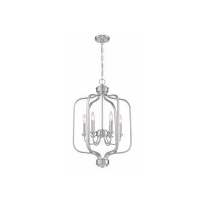 Bolden 6 Light 18 inch Satin Brass Foyer Pendant Ceiling Light