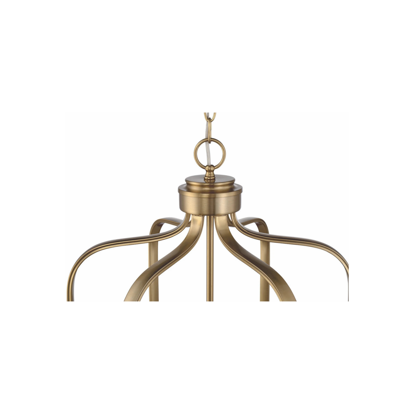 Bolden 6 Light 18 inch Satin Brass Foyer Pendant Ceiling Light
