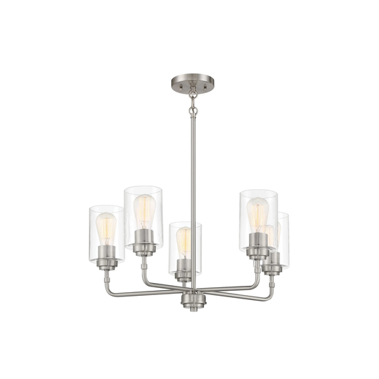 Stowe 5 Light 23 inch Chandelier Ceiling Light