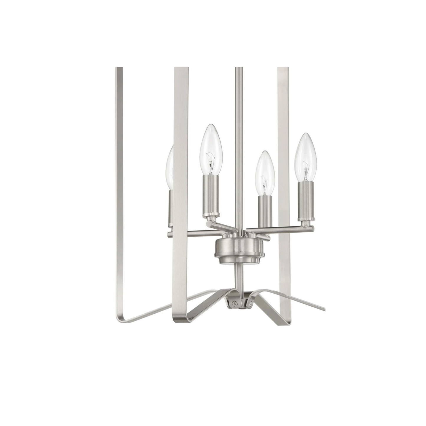 Shayna 4 Light 15 inch Flat Black Foyer Light Ceiling Light