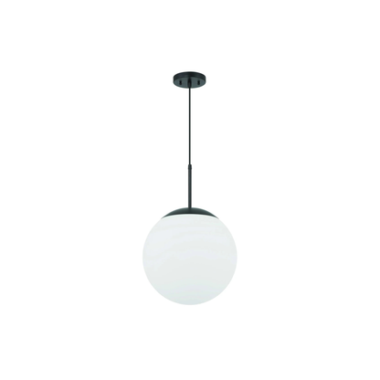 Gaze 1 Light 14 inch Satin Brass Pendant Ceiling Light in Clear Glass