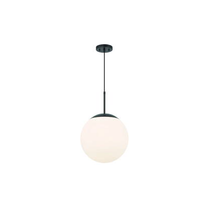 Gaze 1 Light 14 inch Satin Brass Pendant Ceiling Light in Clear Glass