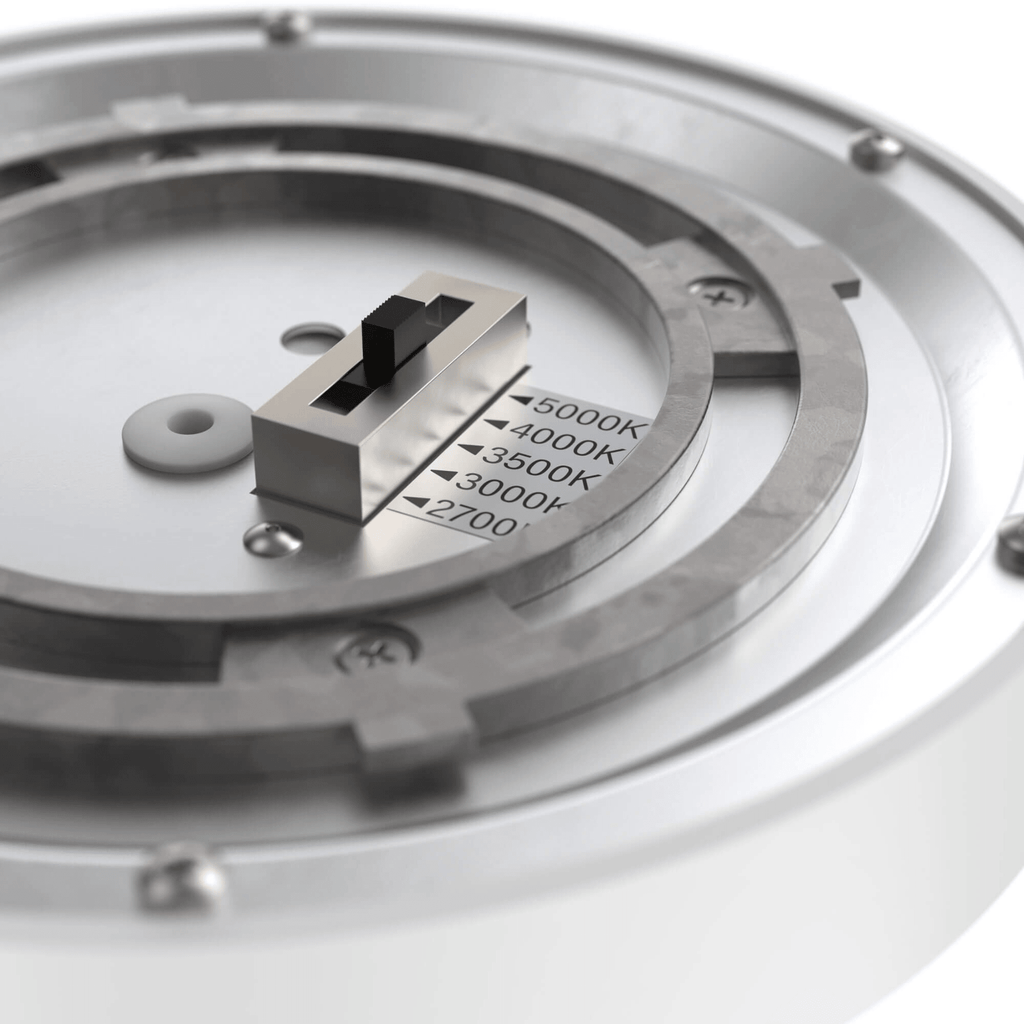 6 Inch Round Indoor/Outdoor LED Flush Mount - Orvon Lighting