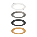 6″ Round Panel Light With Interchangeable Trims - Orvon Lighting