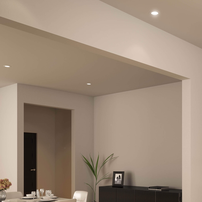 6″ Round Panel Light With Interchangeable Trims - Orvon Lighting