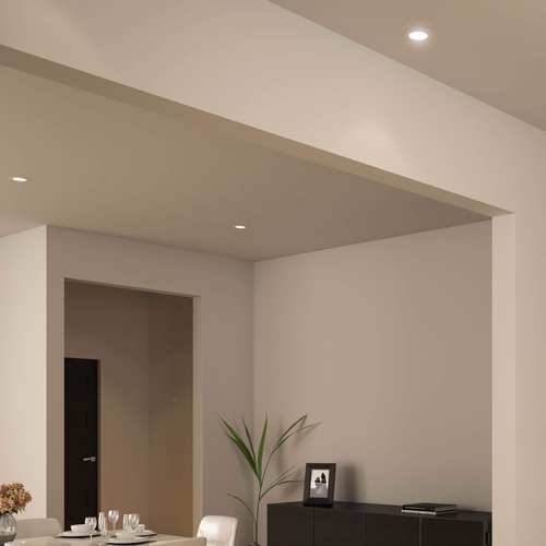 6″ Round Panel Light With Interchangeable Trims - Orvon Lighting