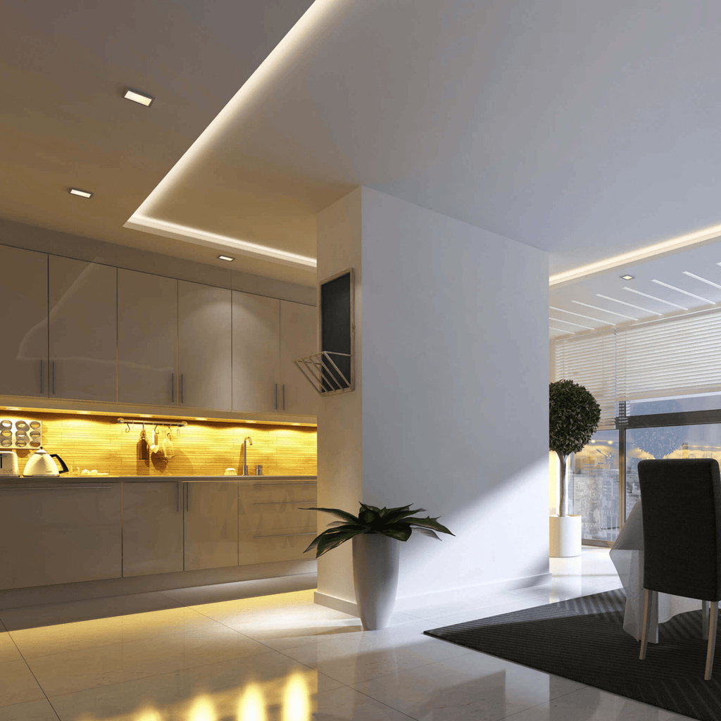 6″ Square Panel Light With Interchangeable Trims - Orvon Lighting