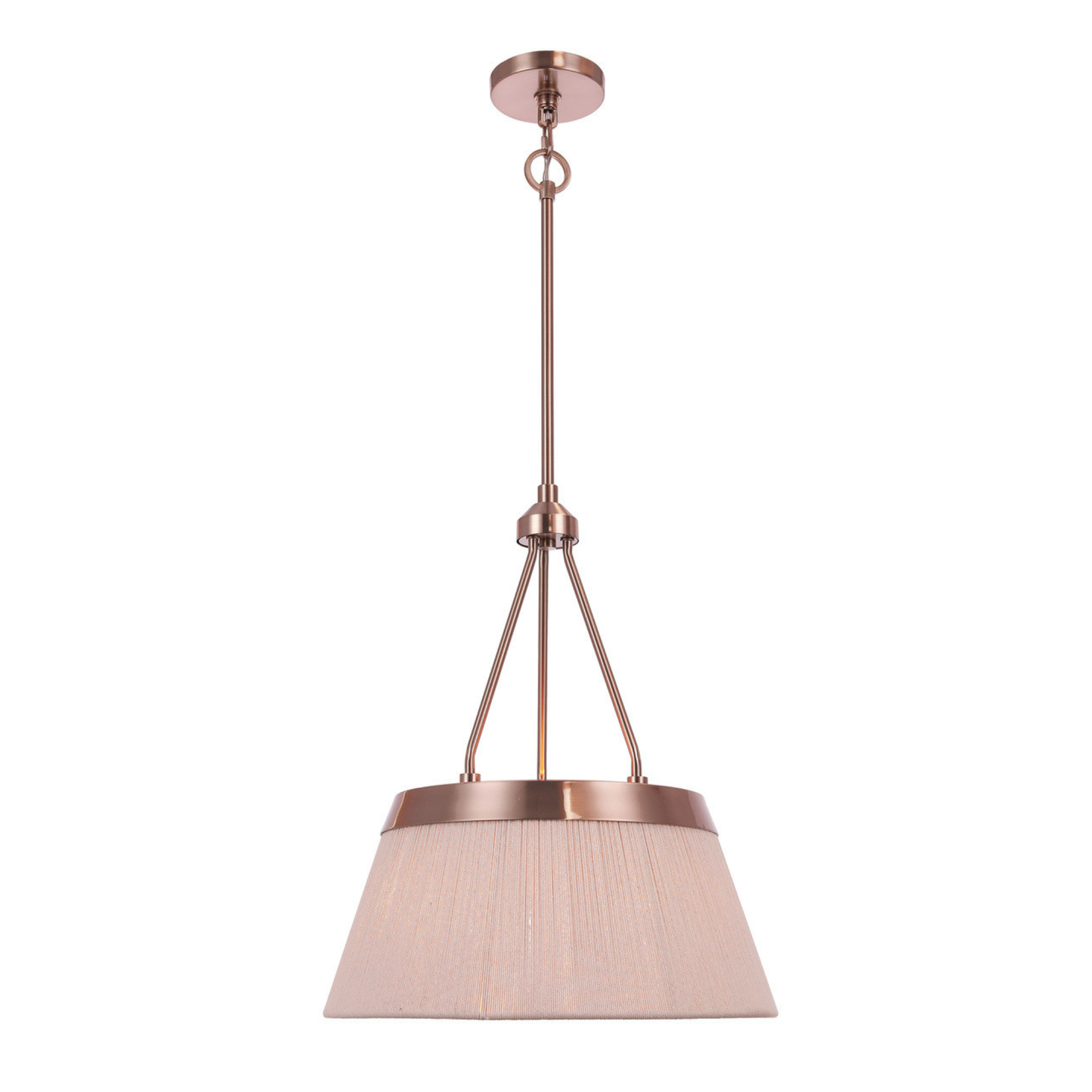 Yates 6 Light 24" Pendant in Premium Bronze