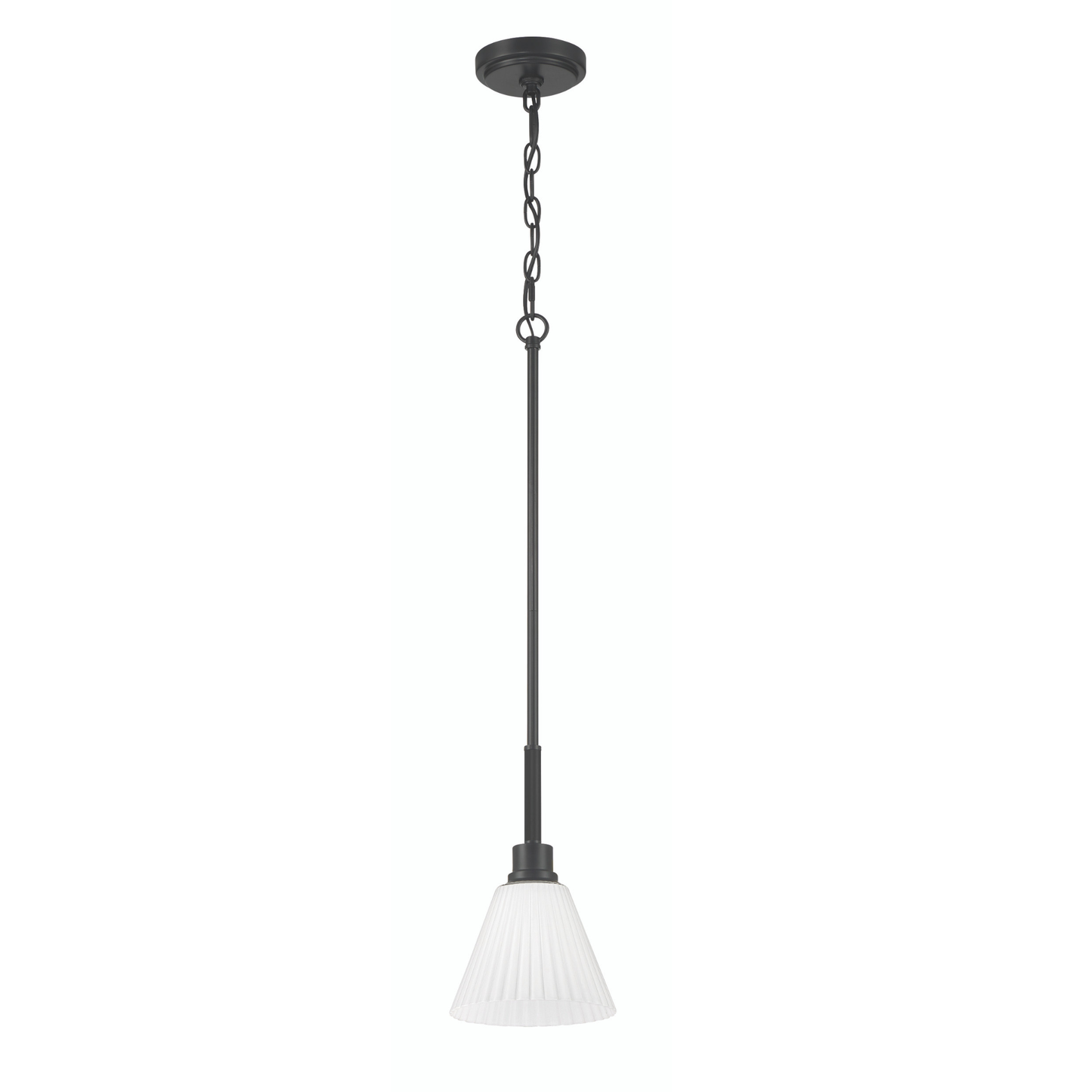 Pleated II 1 Light Mini Pendant