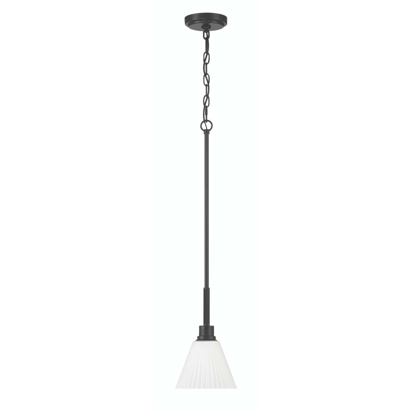 Pleated II 1 Light Mini Pendant