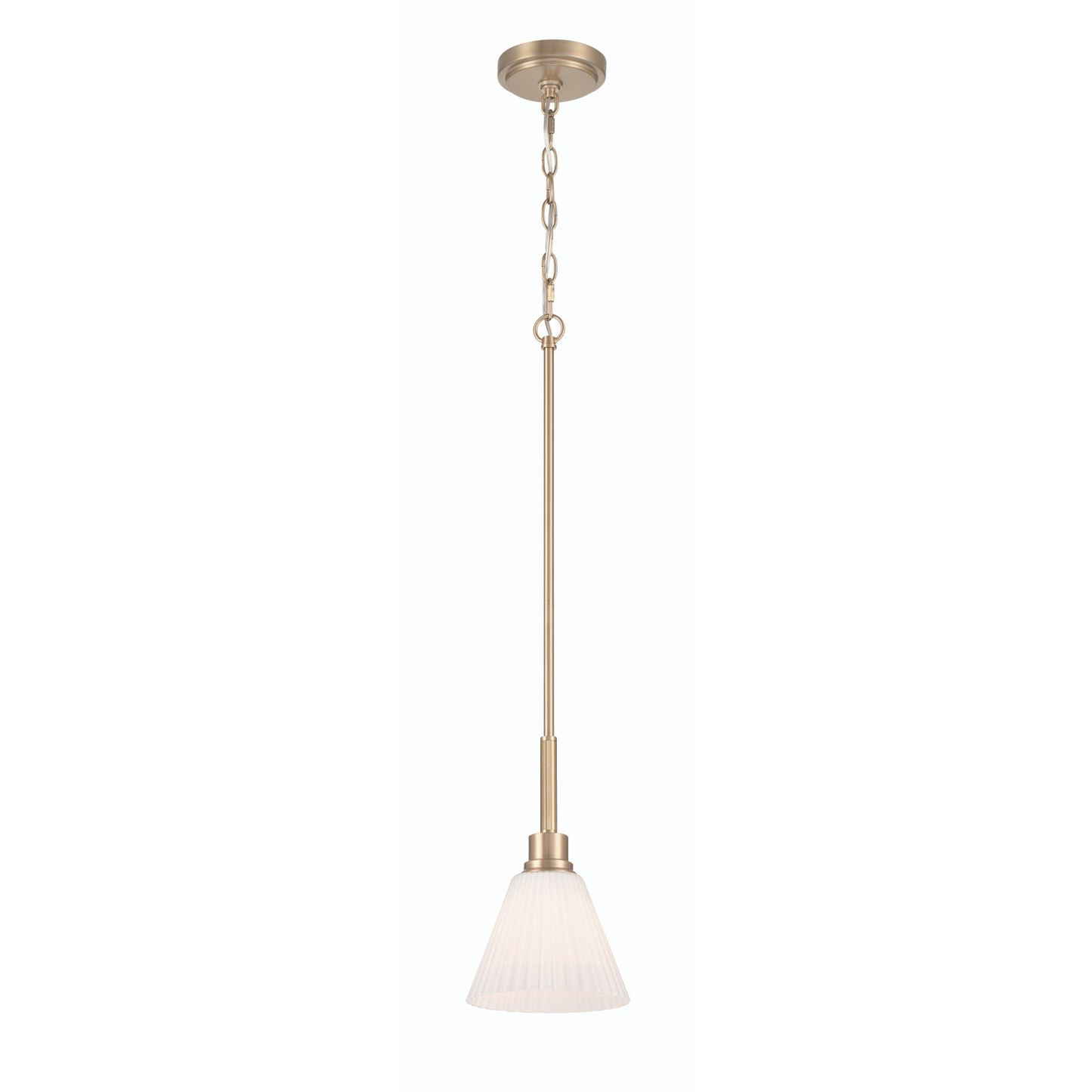 Pleated II 1 Light Mini Pendant