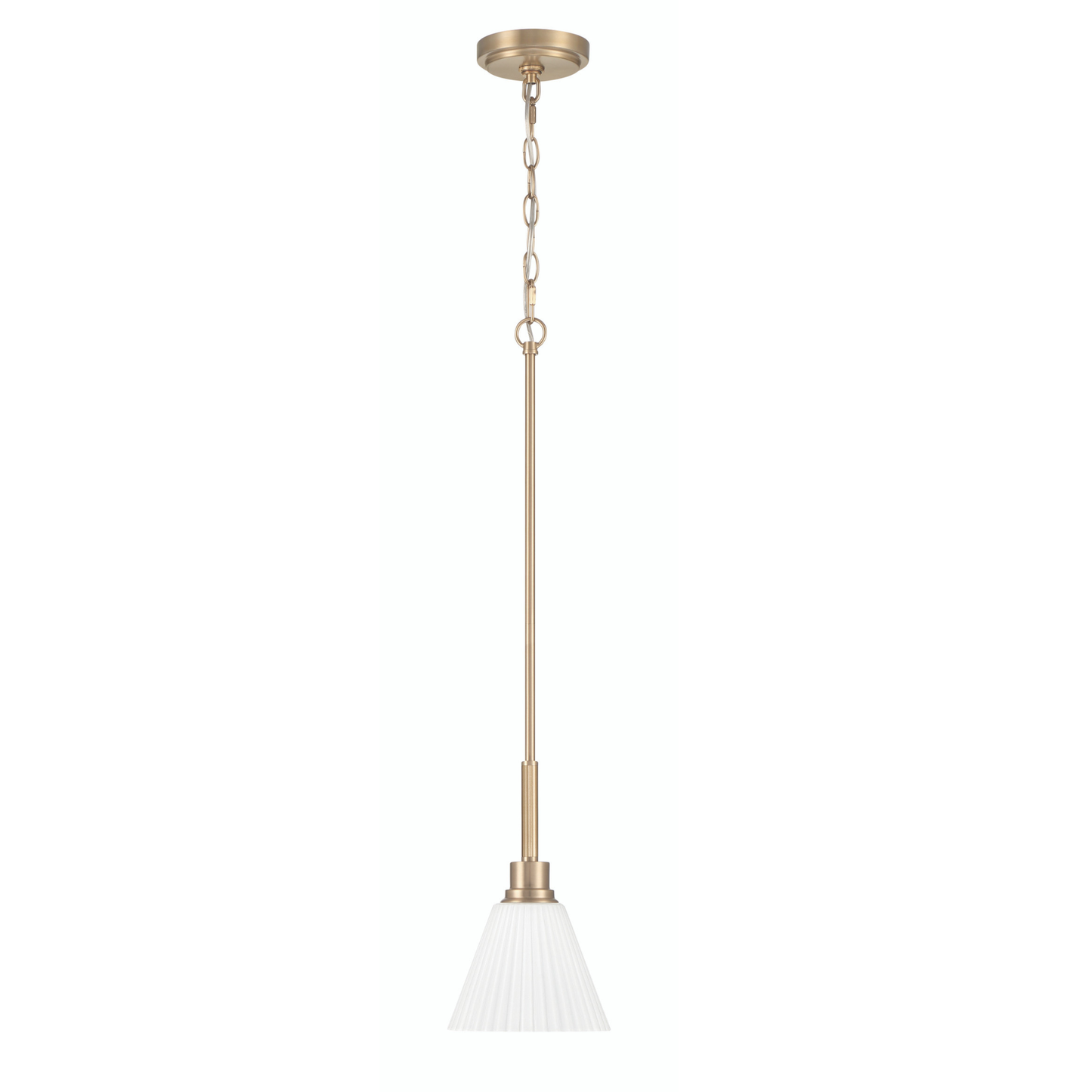 Pleated II 1 Light Mini Pendant