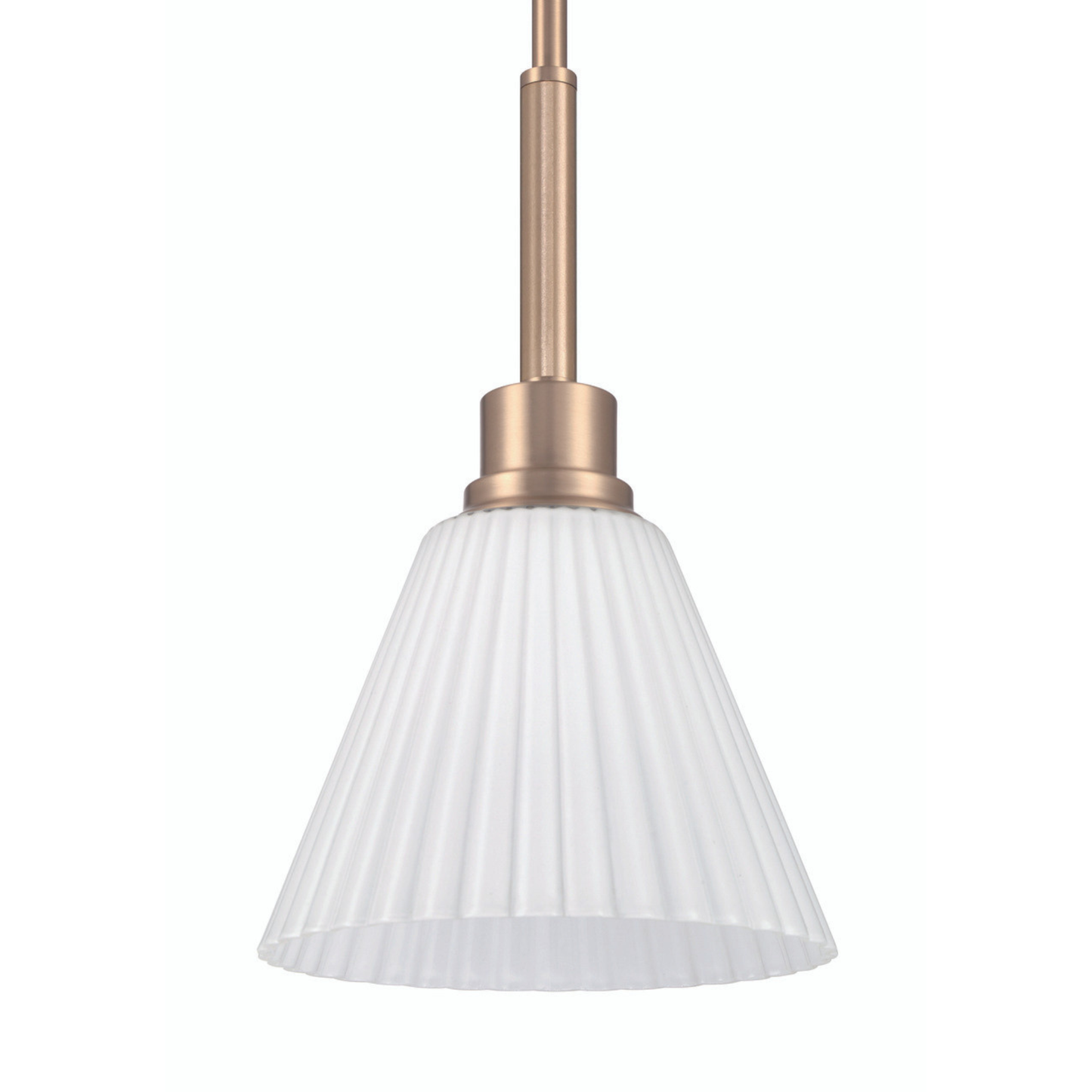Pleated II 1 Light Mini Pendant