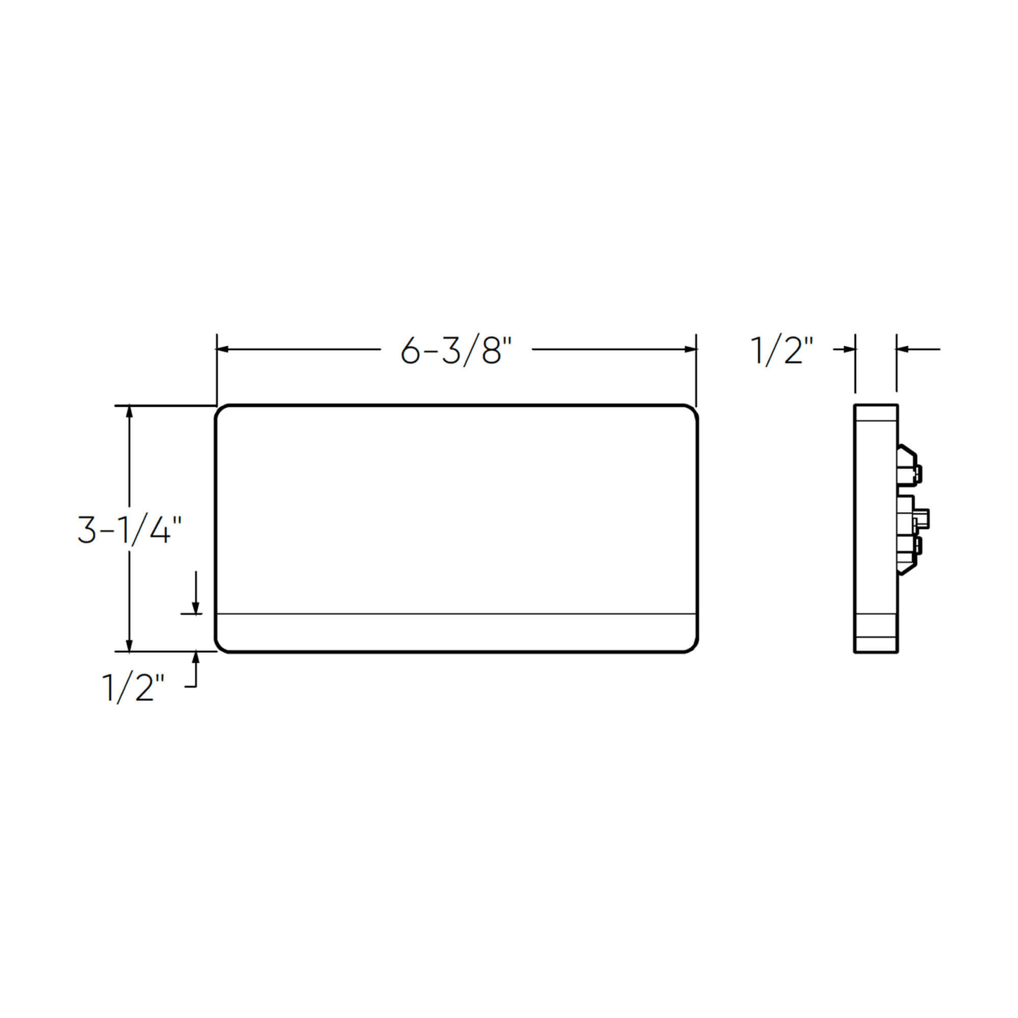 7″ Exterior LED Step Light - Orvon Lighting