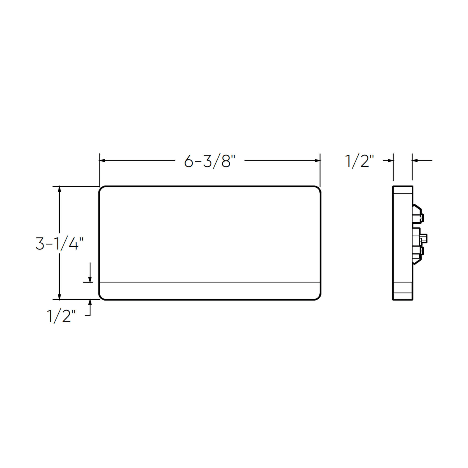 7″ Exterior LED Step Light - Orvon Lighting