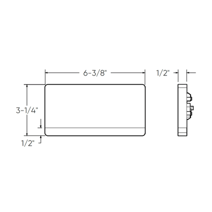 7″ Exterior LED Step Light - Orvon Lighting