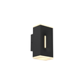 8 Inch Rectangular CCT Dual Light Wall Sconce - Orvon Lighting