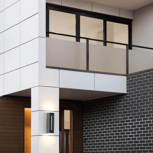 8 Inch Rectangular CCT Dual Light Wall Sconce - Orvon Lighting