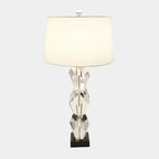 Global Views Felicity Facet Block Lamp-Triple detail view