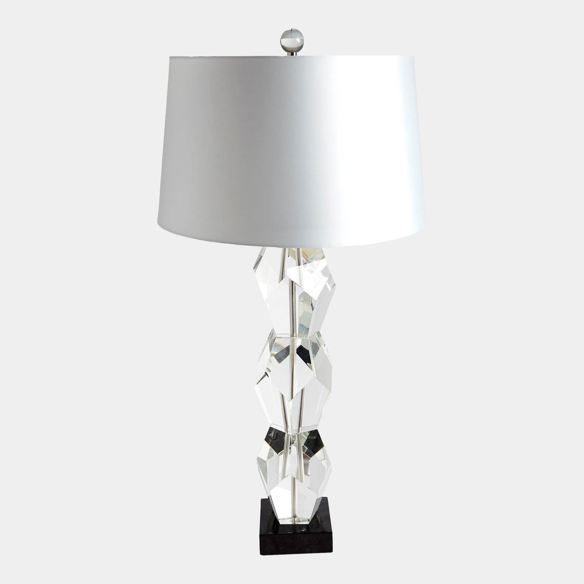 Global Views Felicity Facet Block Lamp-Triple product view