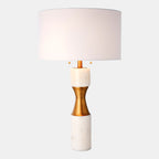 Global Views Corsetto Marble Cinch Lamp product view