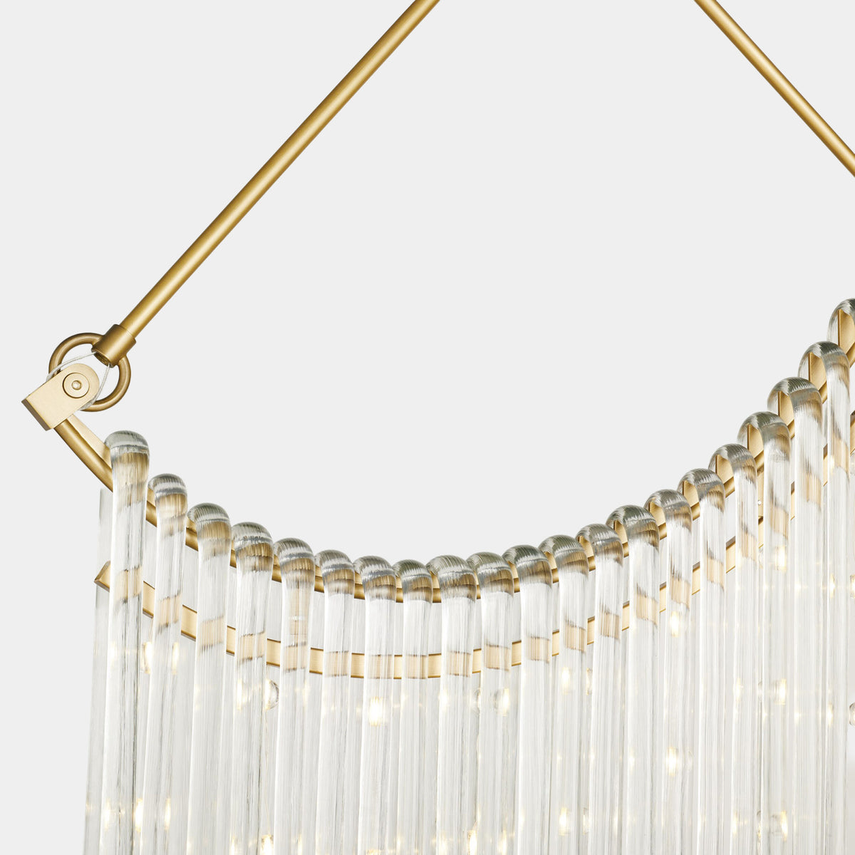 Global Views Draped Chandelier detail view