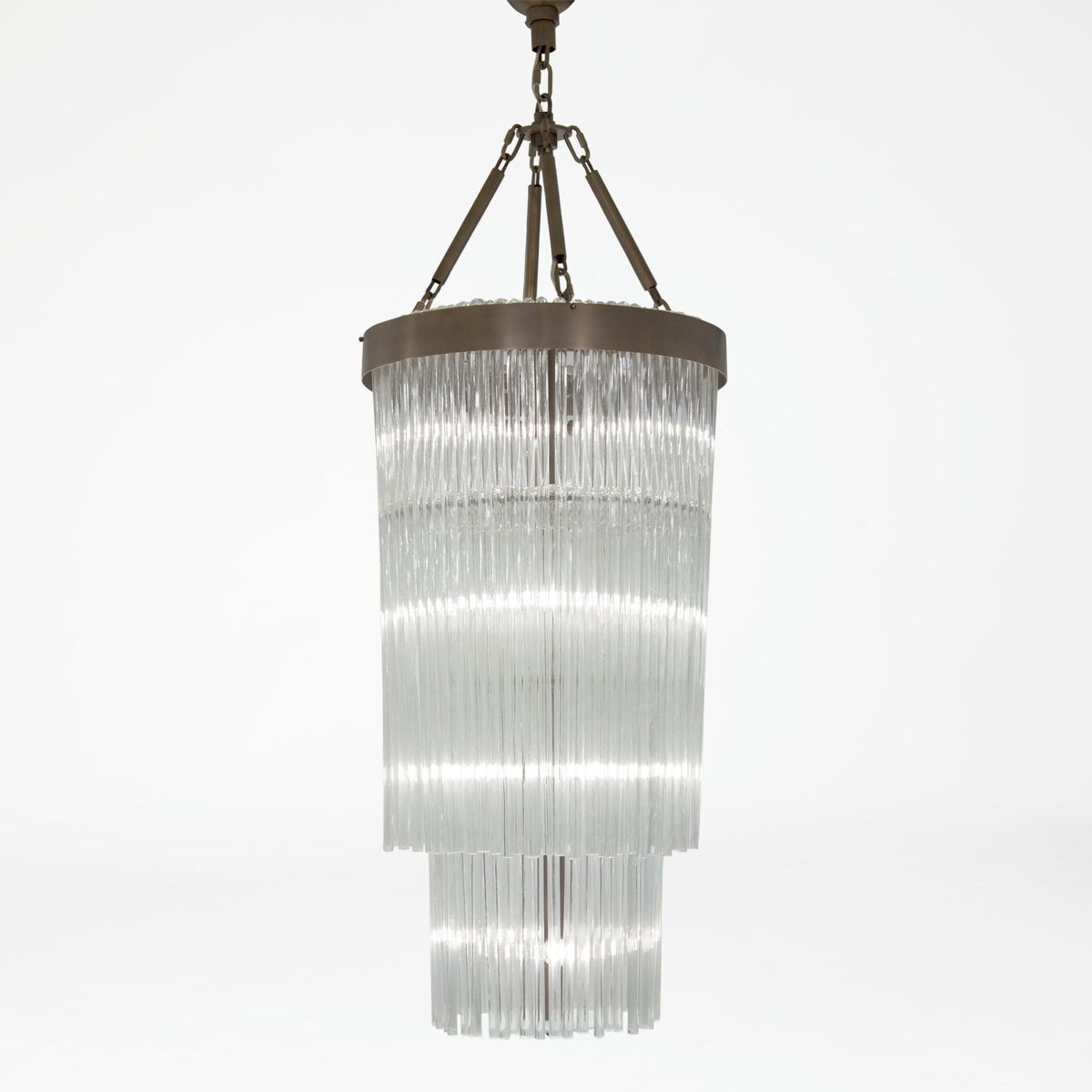 Global Views Rain Chandelier – 26 in L × 26 in W × 48 in H additional product view