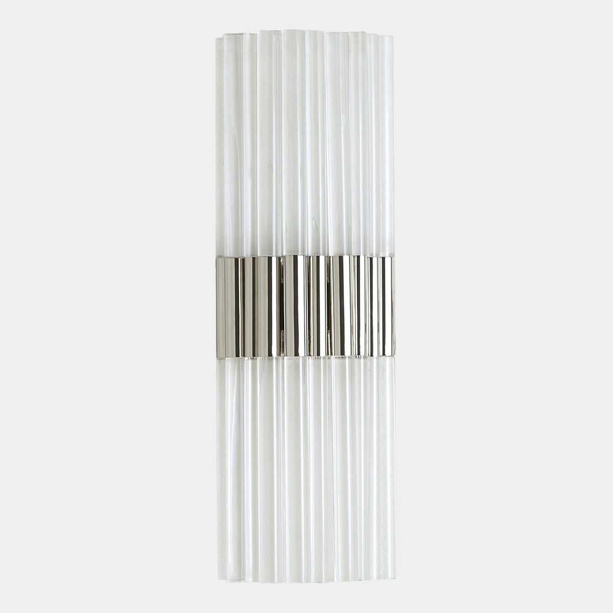 Global Views Asta Acrylic Sconce – Nickel additional product view