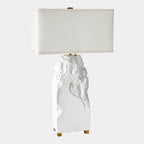 Global Views Honnold Chiseled Block Lamp product view