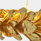 Global Views Laurel Chandelier-Brass detail view