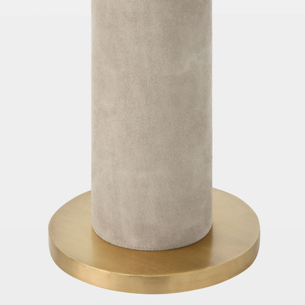 Global Views Posh Floor Lamp – Parchment Suede additional product view