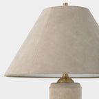 Global Views Posh Floor Lamp – Parchment Suede additional product view
