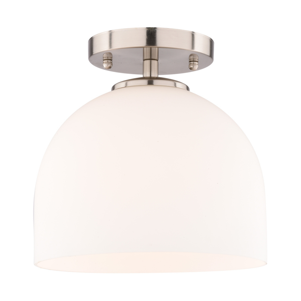 Shelby 9.25-in. W 1 Light Semi-Flush Mount