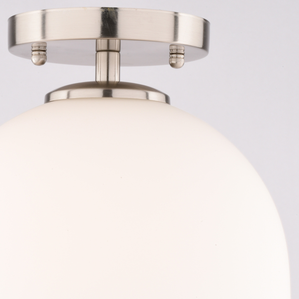 Shelby 9.25-in. W 1 Light Semi-Flush Mount