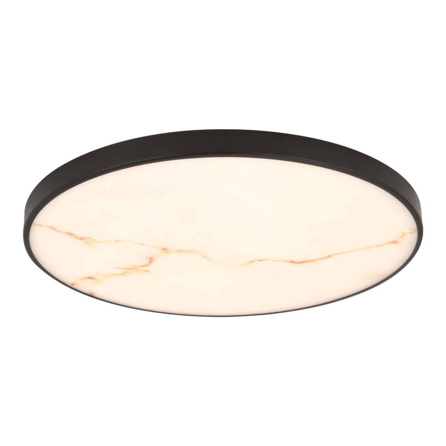 Aurelia 16-in. W LED Light Flush Mount Matte Black