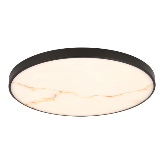Aurelia 16-in. W LED Light Flush Mount Matte Black